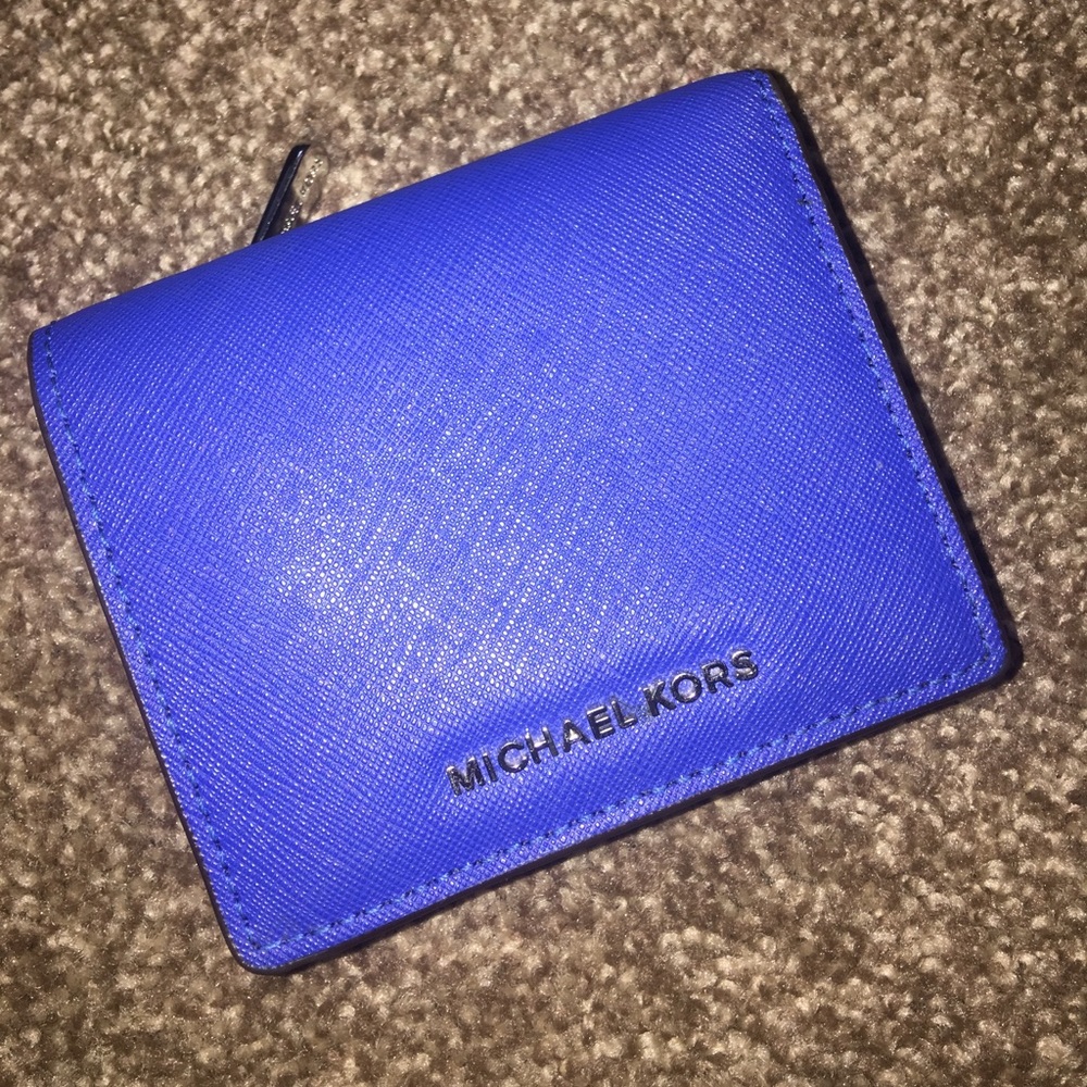 Michael Kors Jet Set Travel Flap Leather Card Hold